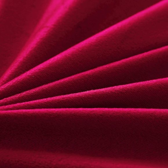 💗 Red Queen Faux Fur Comfy Plush Shaggy Duvet Cover Set Luxury Velvet w shams - Picture 3 of 7